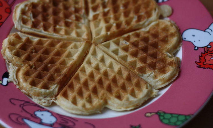 Vegane Waffeln Ohne Zucker Einfach  So Fluffig Slowly