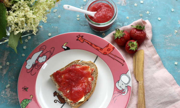Marmelade ohne raffinierten Zucker für Babys & Kinder selber machen