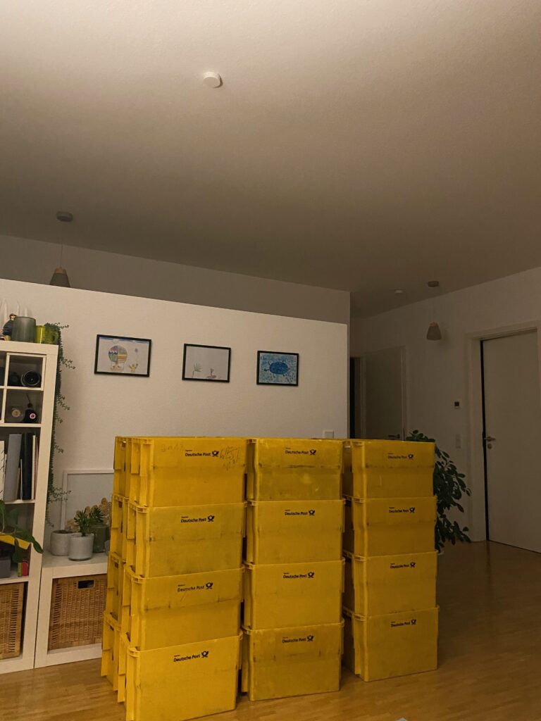 Rezeptboxen fertig gepackt