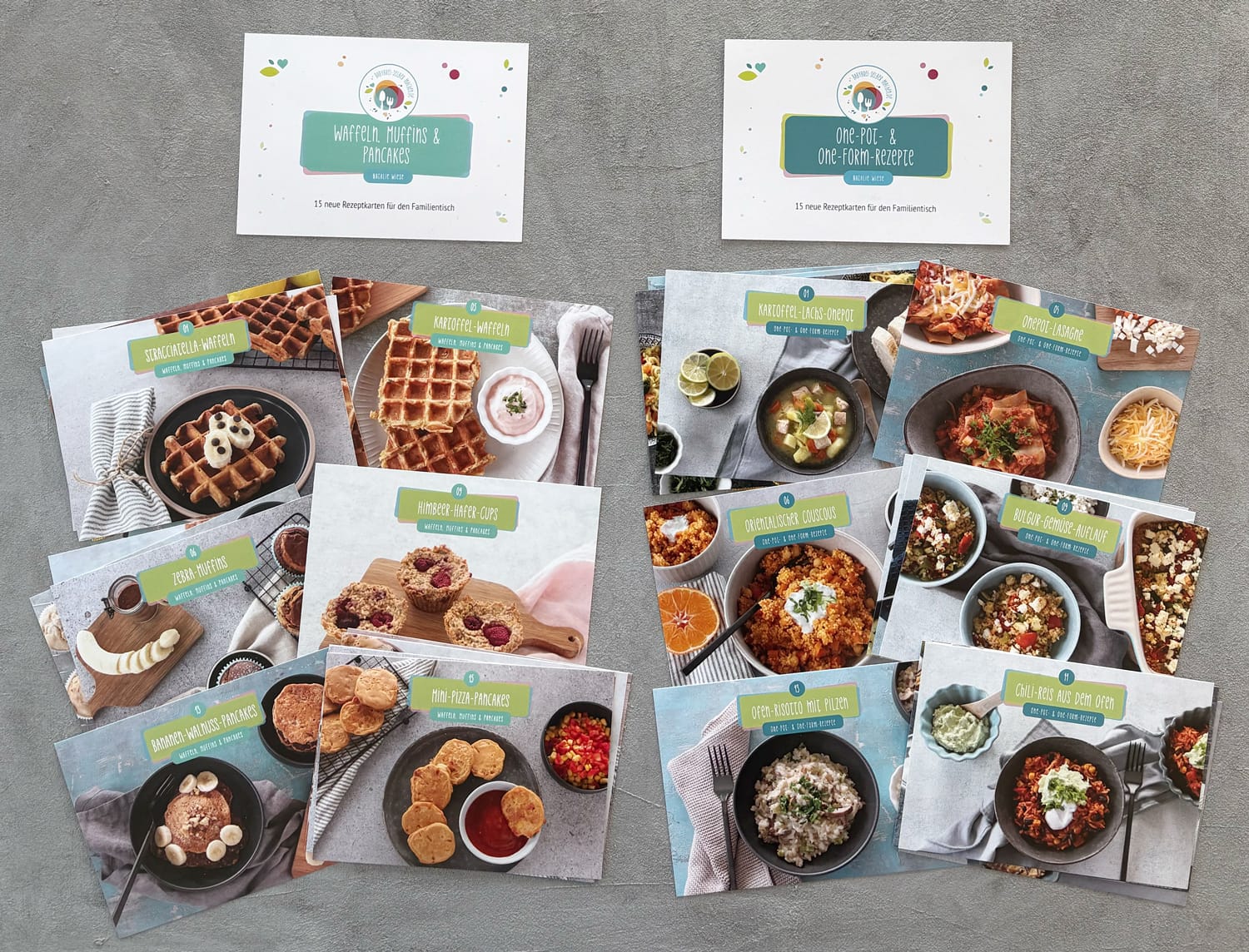 Rezeptkarten Sets